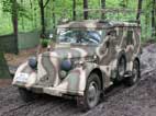 mittlerer Einheits-Pkw Funkkraftwagen Kfz. 17, Einheitsfahrgestell, Horch 901, Typ 40, Wehrmacht, Kübelwagen, Mannschaftswagen