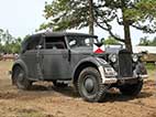 mittlerer Einheits-Pkw Kommandeurswagen Kfz. 21, Einheitsfahrgestell, Horch 901, Gläser Karosserie, Wehrmacht, Kübelwagen, Mannschaftswagen