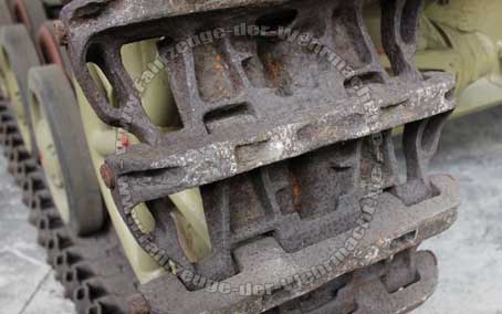 Kettenglied, Panzerkette, Panzer, Zugkraftwagen, Kettenglied erkennen