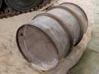 Kraftstoffbehälter, Treibstoffbehälter, Kanister, Benzinkanister, Fass, Rollfass, Benzinfass, Wehrmacht