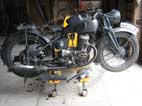 Triumph BD 250 W, Wehrmacht, Motorrad, Krad