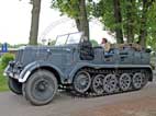 Zgkw 12t, Sd.Kfz. 8, Daimler-Benz DB 10, Zugmaschine, Zugkraftwagen, Halbkette, Halbkettenfahrzeug, Wehrmacht