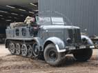 Zgkw 12t, Sd.Kfz. 8, Daimler-Benz DB 10, Zugmaschine, Zugkraftwagen, Halbkette, Halbkettenfahrzeug, Wehrmacht