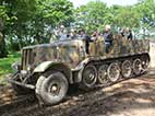 Zgkw 18t, Famo F3, Sd.Kfz. 9, Zugkraftwagen, Halbkette, Halbkettenfahrzeug, Wehrmacht