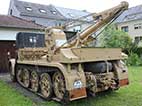 Zgkw 18t, Famo F3,  Sd.Kfz. 9/1, Bilstein Kran 6t, Zugkraftwagen, Halbkette, Halbkettenfahrzeug, Wehrmacht