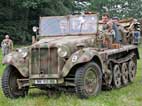 Zgkw 1t, Demag D7, Sd.Kfz. 10, Zugmaschine, leichter Zugkraftwagen, Halbkette, Halbkettenfahrzeug, Wehrmacht