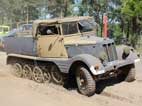 Zgkw 3t, Hanomag H kl 6, Sd.Kfz. 11, Zugmaschine, leichter Zugkraftwagen, Halbkette, Halbkettenfahrzeug, Wehrmacht