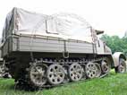 Zgkw 8t, Krauss-Maffei KM m 11, Sd.Kfz. 7, Zugmaschine, Zugkraftwagen, Halbkette, Halbkettenfahrzeug, Wehrmacht